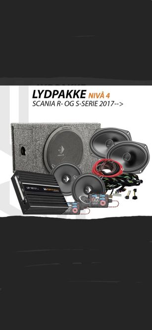 Hovedbilde Match Lydoppgraderingspakke Scania - Nivå 4  For ...