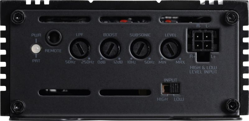 Ground Zero GZRA 700.1-MICRO 700W @ 1 Ohm - Radioactive monoblokk med auto on/off