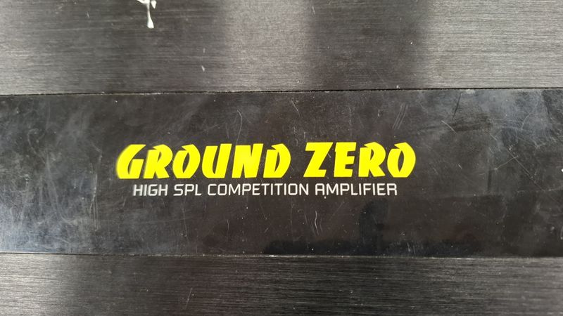 Brukt! Ground Zero GZCA 5.0SPL-M1 mono 1x 5000+wRMS 1ohm