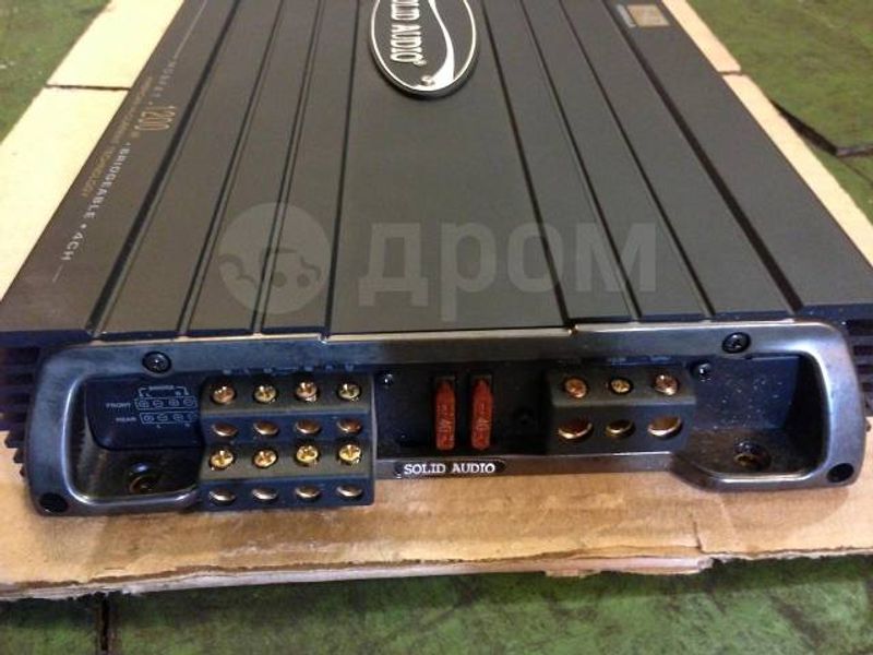 Solid audio F47 4x100w / 4x 160wRMS 