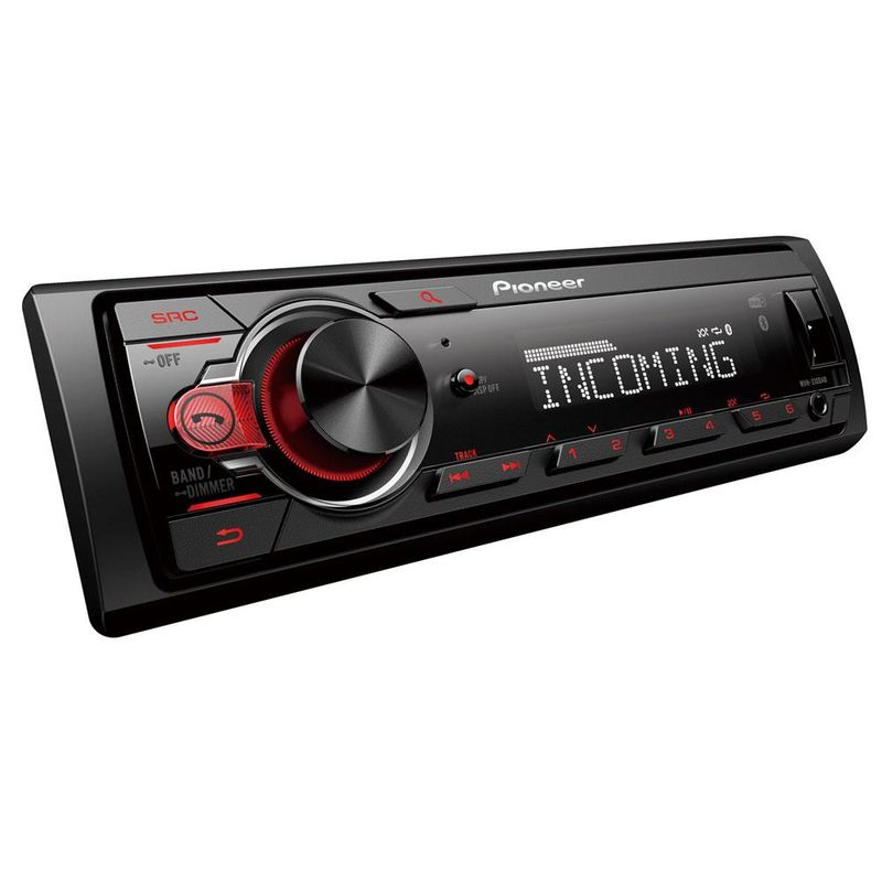 Pioneer MVH-330DAB 1Din DAB+, BT, USB, AUX, shortbody