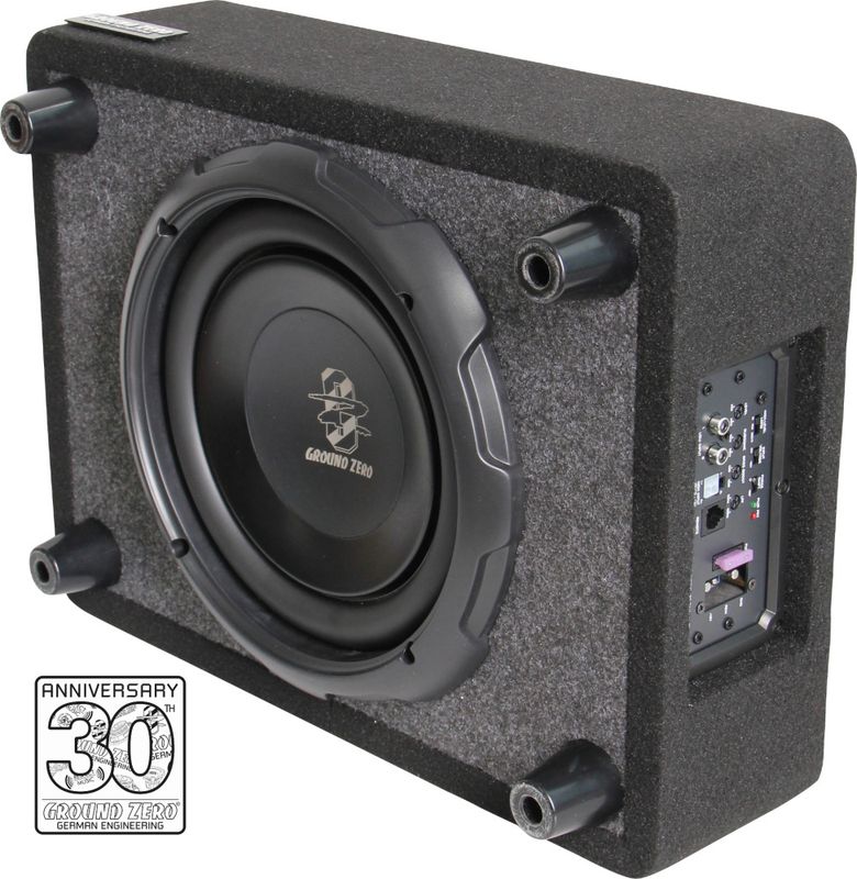 Ground Zero GZCS 25SUB-ACT 320W RMS 15-150Hz - Aktiv kasse med 10