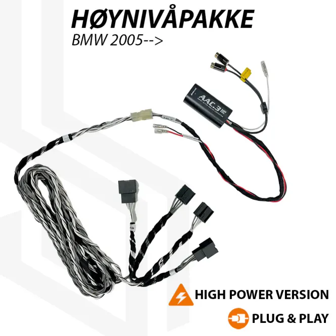 Hovedbilde Høynivåpakke BMW - High Power For å hente ...
