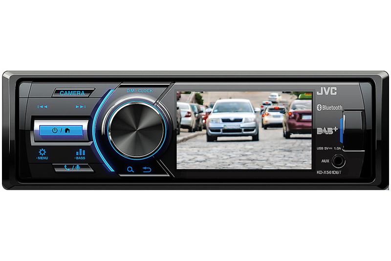 JVC KDX-561DBT. Brukt! 1Din 3