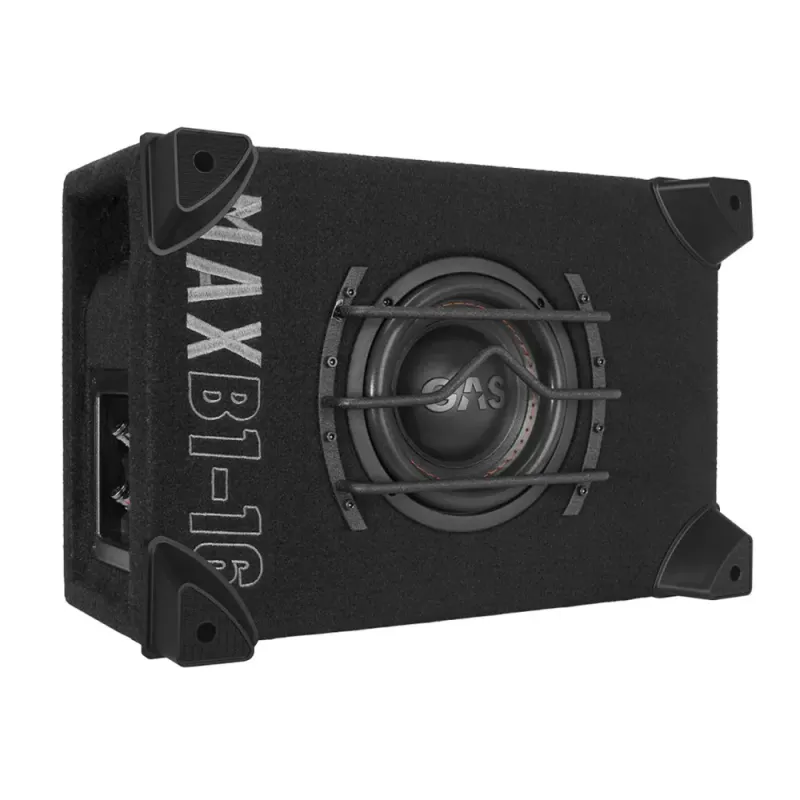 GAS 6.5`` basspakke. 6,5`` MAD subwoofer i kasse og forsterker MAX 600W RMS