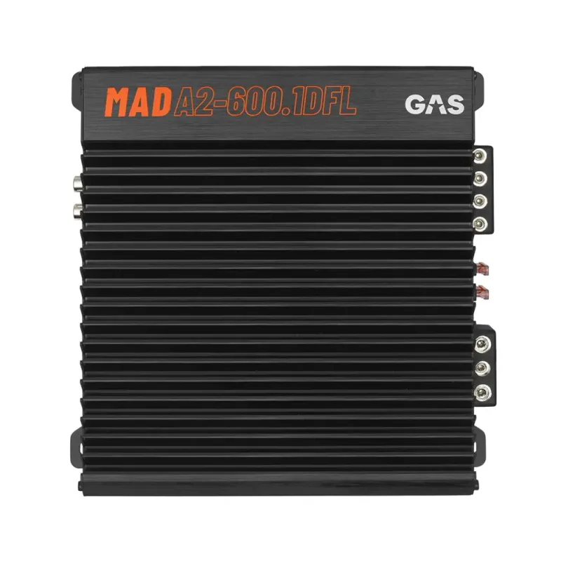 GAS MAD Basspakke med 2x12`` kasse og forsterker på 600W RMS