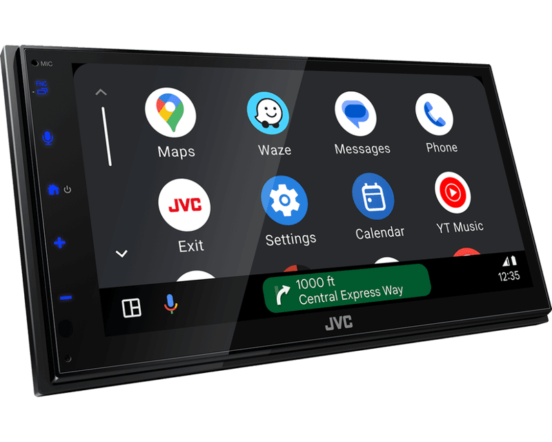 JVC KW-M695DBW 2DIN, DAB+, Bluetooth, tråløs Apple Carplay/Android Auto